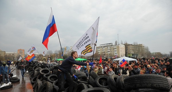 Карта горячих точек Донбасса 