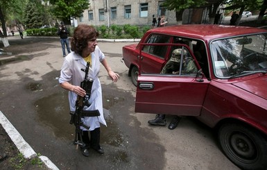 В  Славянске идет бой 