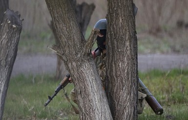 Боец внутренних войск - участник АТО: 