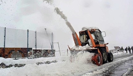 Снег в Индии