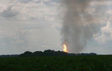 На Полтавщине взорвался газопровод