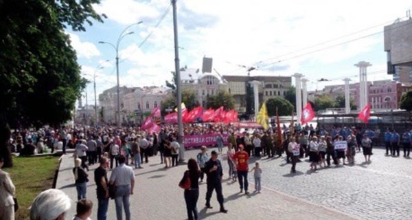 В Харькове произошло столкновение между активистами Евромайдана и милицией