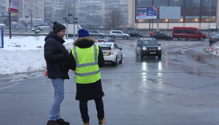 Подготовка к выступлению Петра Порошенко