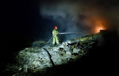 СНБО: войска прекратят боевые действия на месте авиакрушения