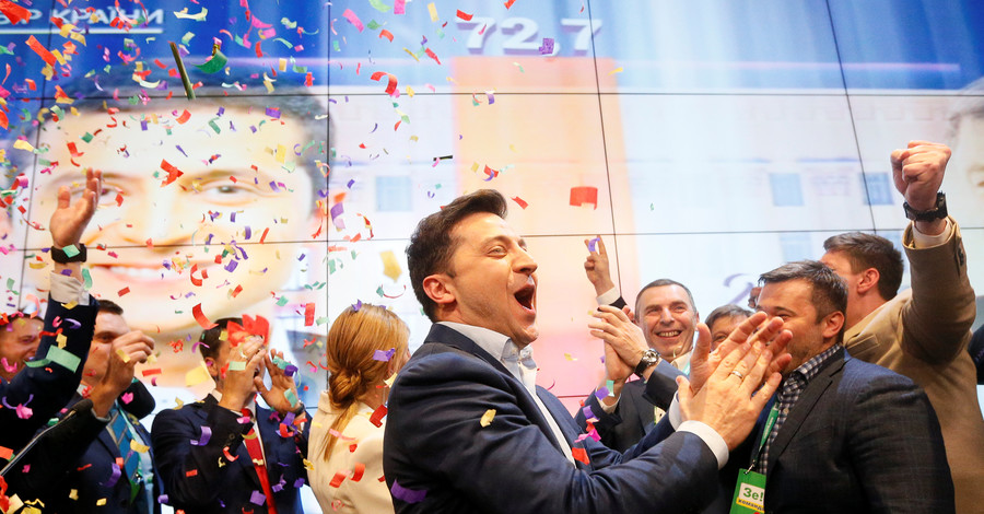 Реакция Зеленского на экзитполы
