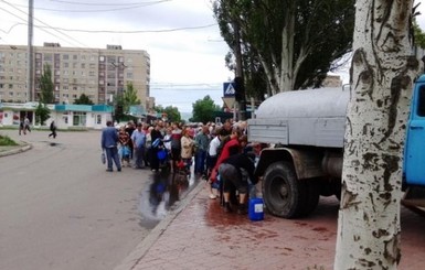 Донецк снова с водой