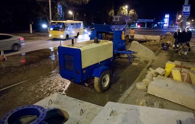 Водоканал не будет брать деньги с одесситов за разлитую воду