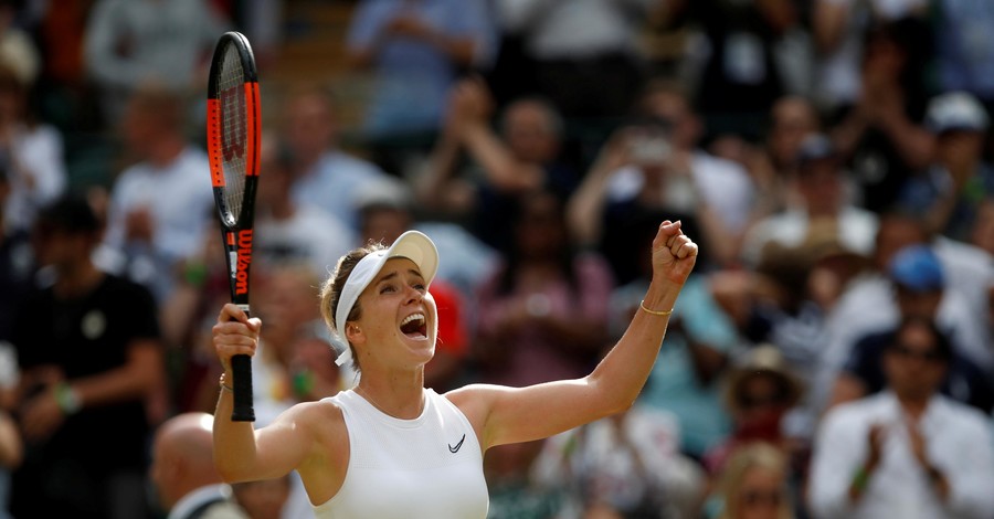 Первая ракетка Украины Элина Свитолина вышла в полуфинал Wimbledon после победы над чешкой Каролиной Муховой