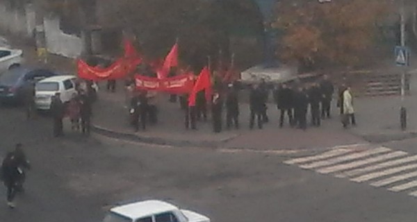 В Мелитополе коммунистам не дали провести митинг