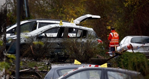 В Германии мужчина взорвал себя на глазах у полицейских