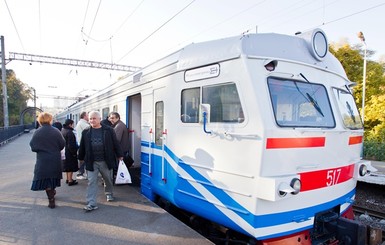 Киевляне смогут следить за движением городской электрички по интернету