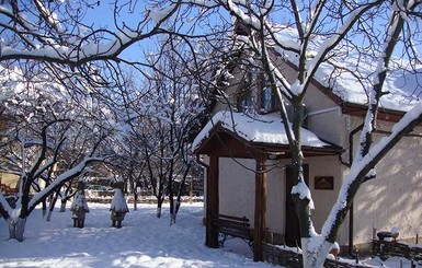 В Киеве сгорел ресторан