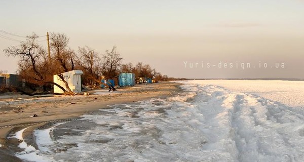 В Бердянске из-за непогоды подтопило частные дома