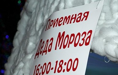 В плетеной елке у одесского Дюка открылась резиденция Деда Мороза