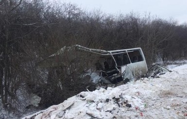 Раненые в ДТП гвардейцы уже в Харькове