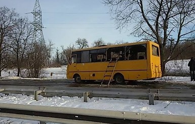 В сеть попало видео обстрела под Волновахой