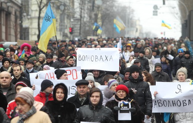 Как проходили Марши мира в городах Украины