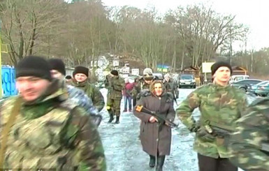 Львовскую бабулю-воительницу  прозвали 