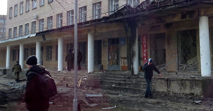 За неделю бои под Дебальцево стихали лишь на несколько часов