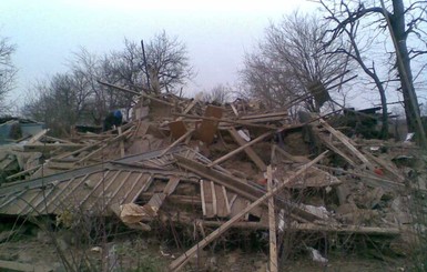 В Запорожской области взорвался дом - есть пострадавшие