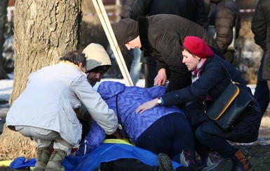 В Харькове взорвали шествие патриотов