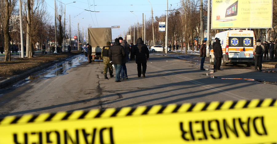 Задержаны подозреваемые в причастности ко взрыву в Харькове