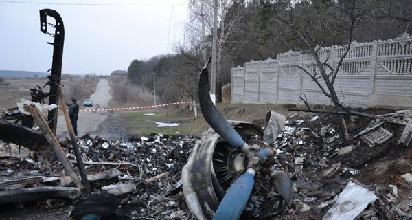 На Волыни упал самолет, погиб пилот