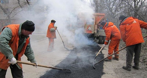 Две сотни запорожских дворов получат новый асфальт