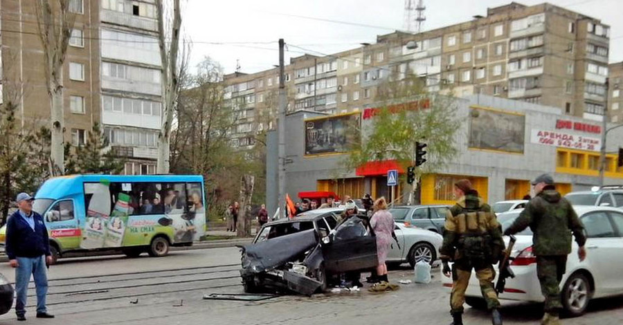 Соцсети: В Донецке пьяные представители 