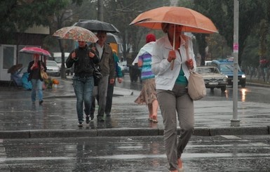 В четверг, 30 апреля, местами пройдут грозовые дожди