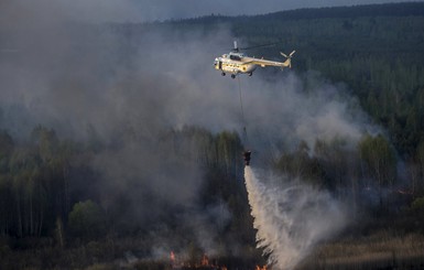 Пожар в Чернобыльской зоне отчуждения полностью ликвидирован