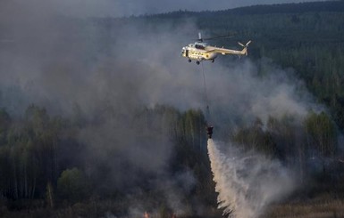 В Чернобыльской зоне осталось три очага тления