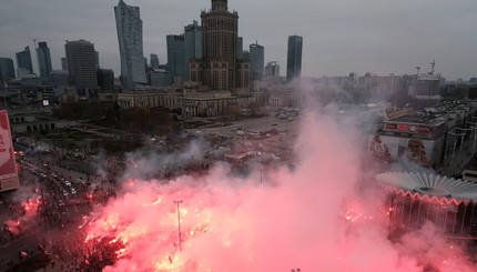 Марш независимости в Польше