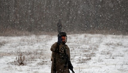 В Индии впервые за 10 лет выпал снег