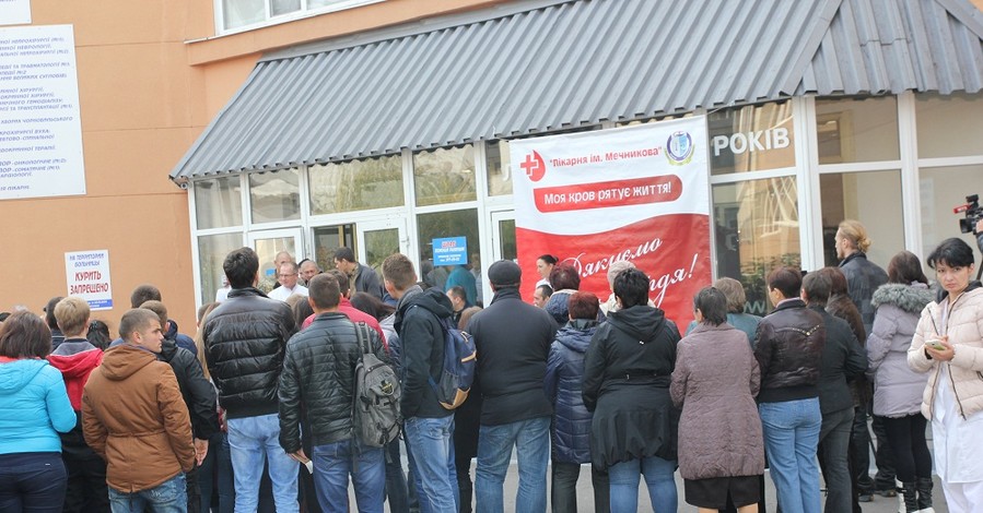 За сутки в Днепропетровскую больницу им. Мечникова привезли пять тяжелораненых бойцов