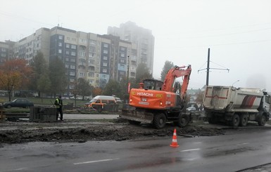 Во Львове старый коллектор 