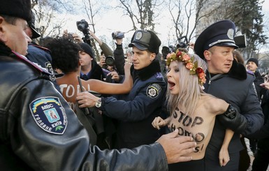 Саша Шевченко: Под Верховной Радой были ненастоящие активистки Femen