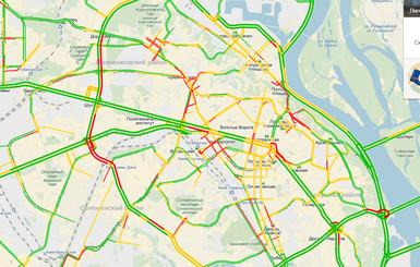 Пробки в Киеве: каких дорог желательно избегать