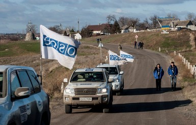 В зоне АТО под обстрел попал патруль ОБСЕ