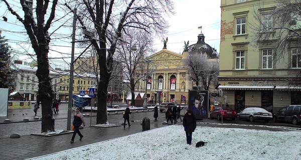 Новогодняя ночь во Львове будет морозной и бесснежной