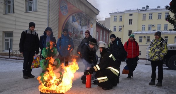 В Новый год киевляне тушили горящие елки и спасали котов