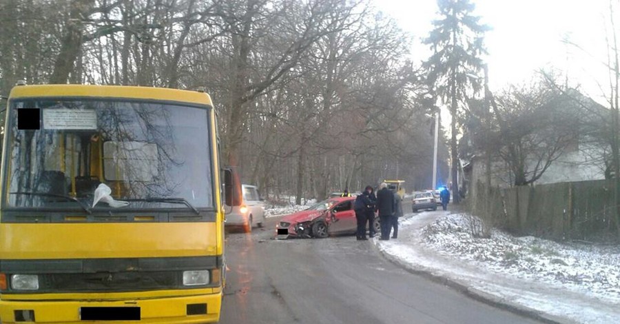 Во Львове на чиновника составили протокол из-за гололеда