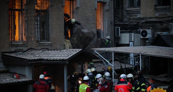 Рухнувший в центре Киева дом был купеческой усадьбой