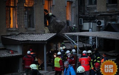 Рухнувший в центре Киева дом был купеческой усадьбой