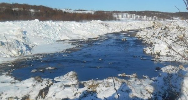 На Сахалине произошла масштабная утечка нефти