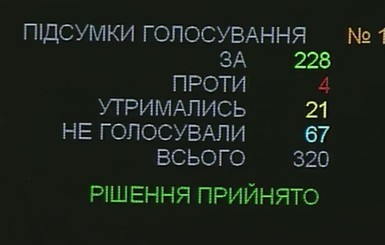 Рада приняла за основу закон о спецконфискации имущества 