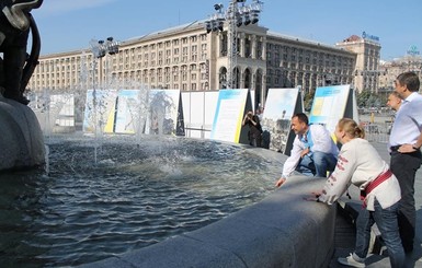 Фонтаны на Крещатике включат на майские праздники