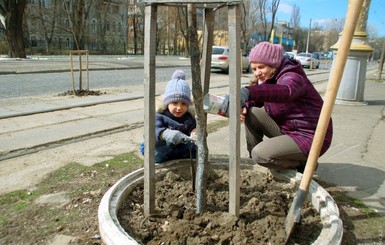 В Одессе провели субботник против расширения знаменитого бульвара