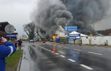 Взрыв на границе Польши и Германии травмировал восемь человек 