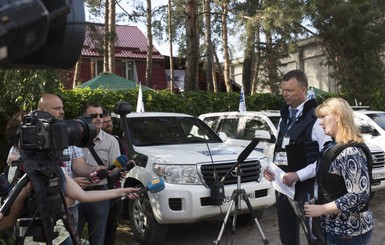 В Счастье открыли передовую патрульную базу ОБСЕ